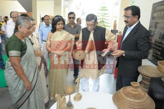 Union Minister laid foundation stone for BCDI hostel : Can Tripura really be a 'Bamboo State'? 